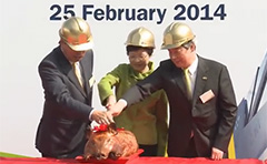 Groundbreaking of International Culinary Institute